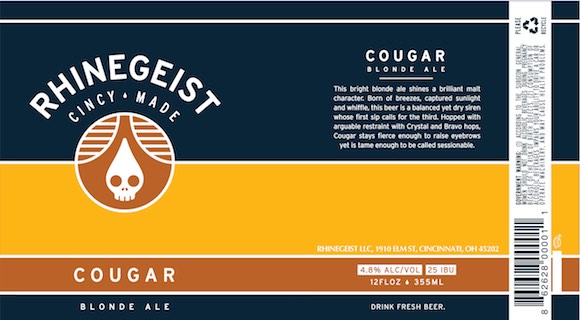 Cougar, By Rhinegeist Brewing, Cincinnati Ohio