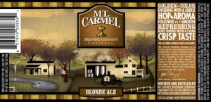 Mt Carmel Blonde Ale