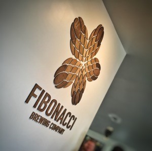 Fibonacci Wooden Logo