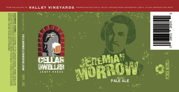 Jeremiah Morrow Beer Label
