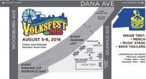 Volksfest Map