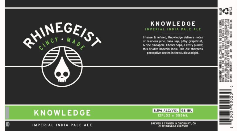 Rhinegeist Ink Rhinegeist has two new cans coming, Knowledge and Bubbles - The Gnarly ...