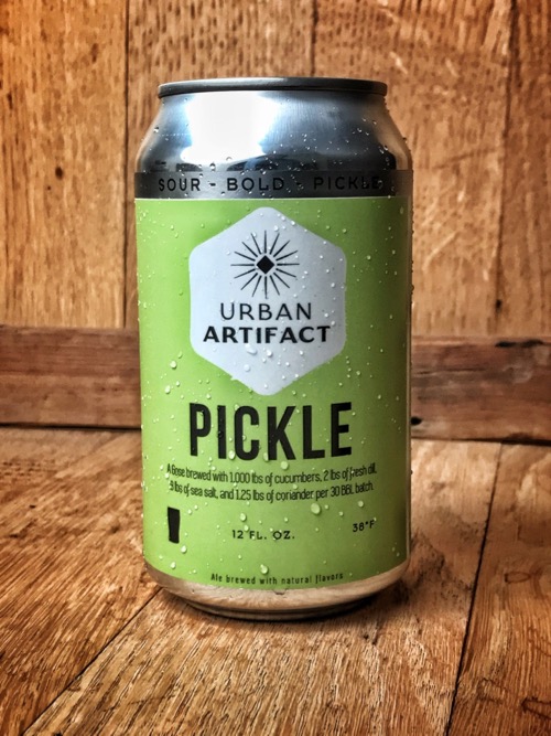 Urban Artifact Xmas Pickle Gose Tasting Notes from the Gnarly Gnome