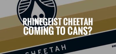 Rhinegeist - Cheetah Running Its Way Into Cans?