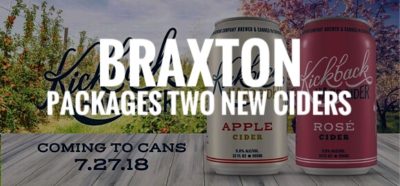Braxton’s Newest Cans Bring Them Into The Cider Game