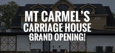 Mt. Carmel's Carriage House Opens This Week