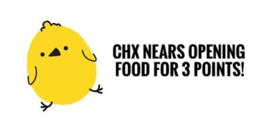 Three Points Gets Some Grub From CHX
