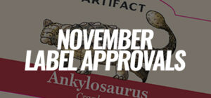 Cincinnati Label Approvals, November 2020