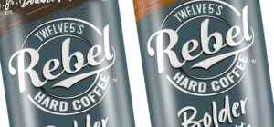 Twelve5's Rebel Hard Coffee Debuts New BOLDER Hard Coffee with 8% ABV in 16oz Single Serve Cans