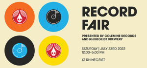Rhinegeist And Colemine Records Team Up For Record Fair