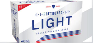 Fretboard Introduces 'Light' -  Crushable Light Lager
